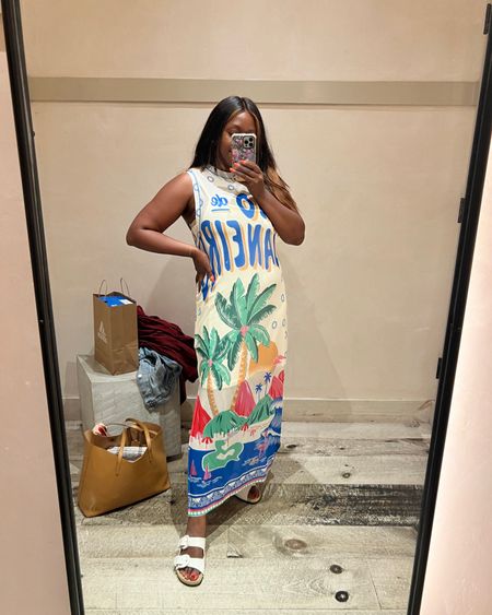 Farm Rio Maxi Dress — wearing a size large! Great piece you can dress up and down. Wearing a size large here!

#LTKSeasonal #LTKstyletip #LTKmidsize