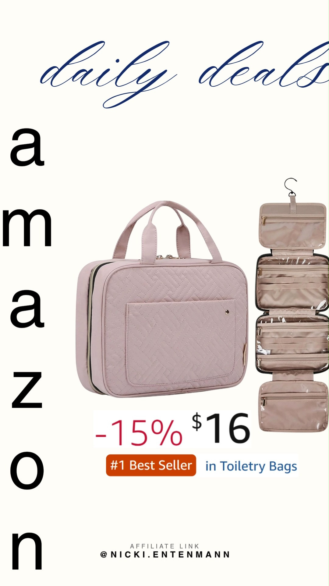 Large Toiletry Bag Travel Bag with Hanging Hook keeps essentials organized and accessible wherever you go. A smart travel companion that blends convenience, durability, and style for every adventure. ✈️🧳✨  

#toiletrybag #travelbag #hanginghook #travelaccessories #organizationtools #packingessentials #giftideas #luggage #travelstyle #homedecor 

 #LTKHome #LTKSaleAlert #LTKTravel