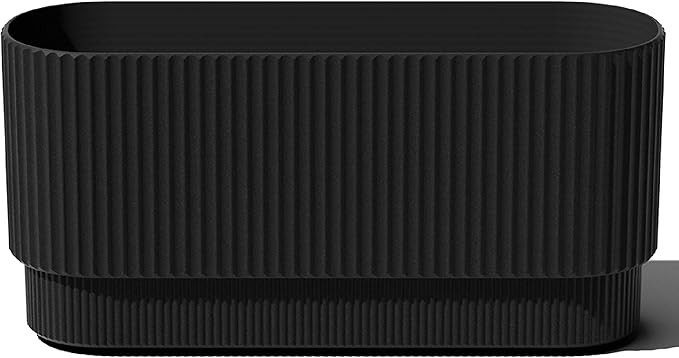 Veradek Demi Series Long Planter for Porch, Patio, Backyard | Durable Plastic-Concrete Material |... | Amazon (US)