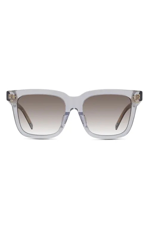 Givenchy GV Day Gradient Square Sunglasses in Grey/gradient Brown at Nordstrom | Nordstrom