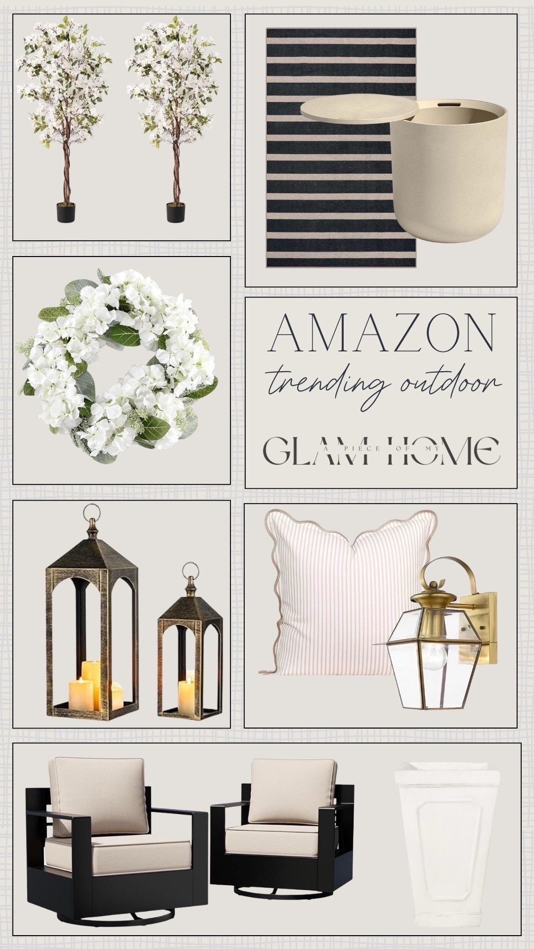 Amazon trending outdoor finds! 


Amazon outdoor finds, Amazon outdoor decor, trending Amazon outdoor, outdoor living ideas, backyard decor, patio refresh, outdoor entertaining, outdoor furniture Amazon, outdoor sectional sofa, outdoor conversation set, patio chairs outdoor, outdoor lounge chairs, outdoor dining set, bistro set outdoor, weather resistant outdoor furniture, outdoor rug patio, washable outdoor rug, neutral outdoor rug, fire pit outdoor, propane fire pit table, smokeless fire pit, tabletop fire pit, patio umbrella outdoor, cantilever umbrella, shade sail patio, pergola outdoor, pop up pergola, string lights outdoor, solar outdoor lights, LED patio lights, outdoor lanterns, outdoor side table, patio coffee table, outdoor throw pillows, neutral outdoor pillows, outdoor cushions replacement, planters outdoor, large outdoor planters, faux outdoor plants, outdoor privacy screen, backyard styling, patio decor ideas, small patio ideas, apartment patio decor




#liketkit #LTKU #LTKSeasonal #LTKHome
@shop.ltk
https://liketk.it/5Vn6B