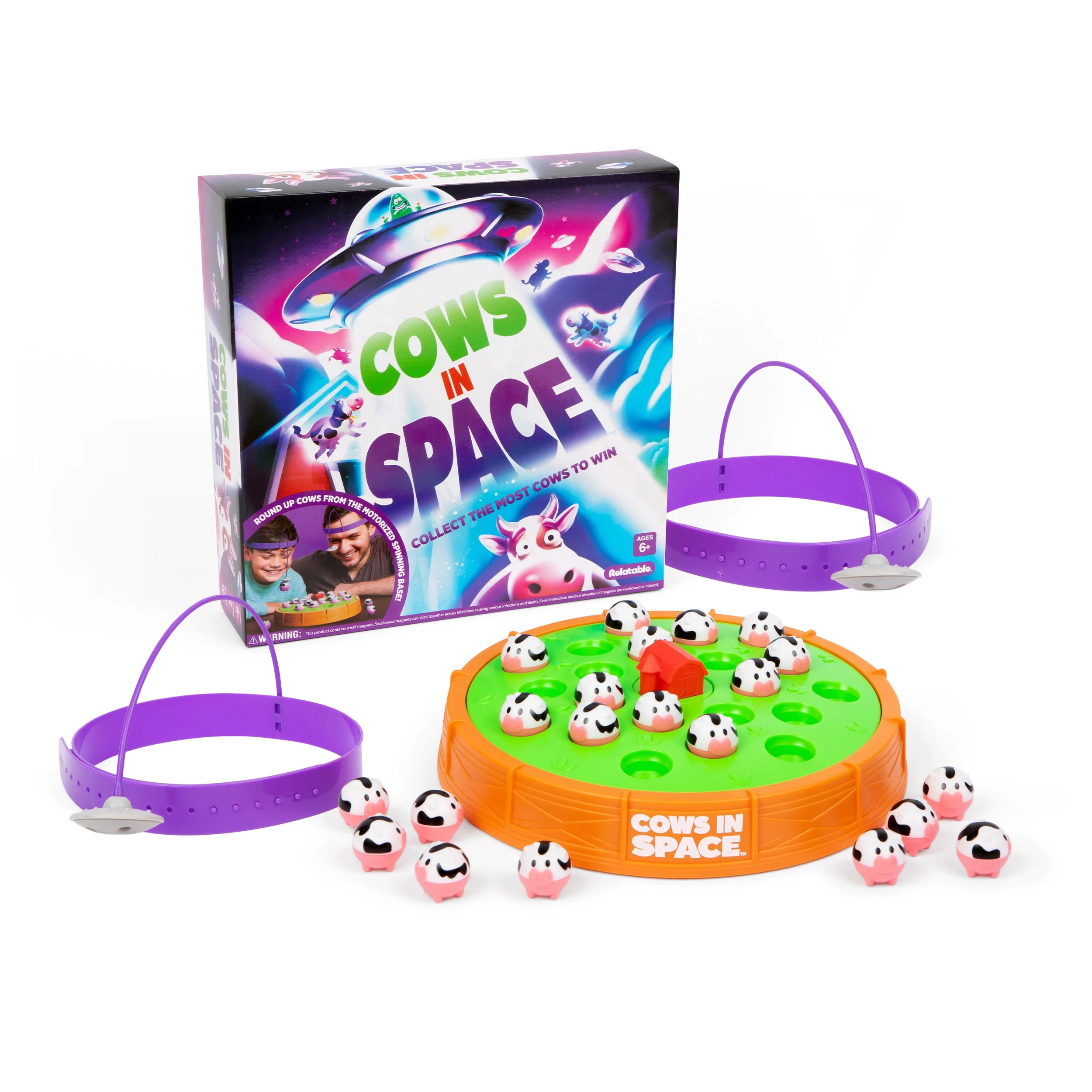 Cows In Space by What Do You Meme? - Kids Reflex and Strategy Family Game with UFO Headbands, Ele... | Walmart (US)