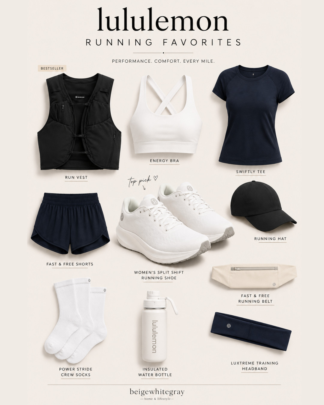 lululemon running favorites!