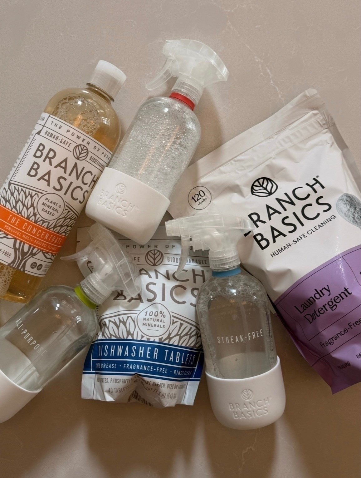 Products I use and love from branch basics!! 

They’re plant and mineral based which I loveee! Still gets the job done without harmful ingredients 🫧

Cleaning, branch basics, Morgan Hancock

#LTKHome