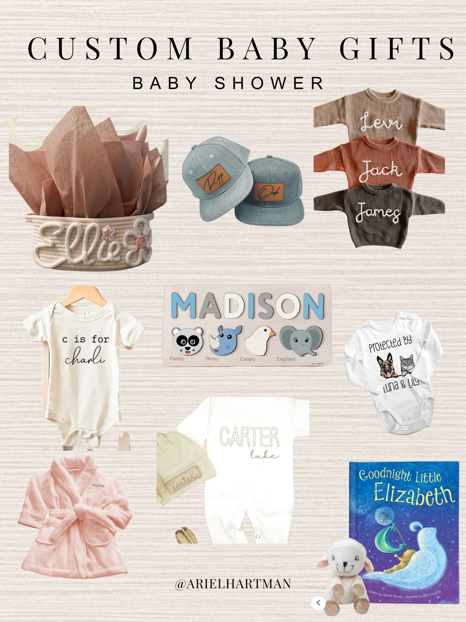Baby Shower Baby Naming Gifts Monogrammed Baby Gifts On Customized