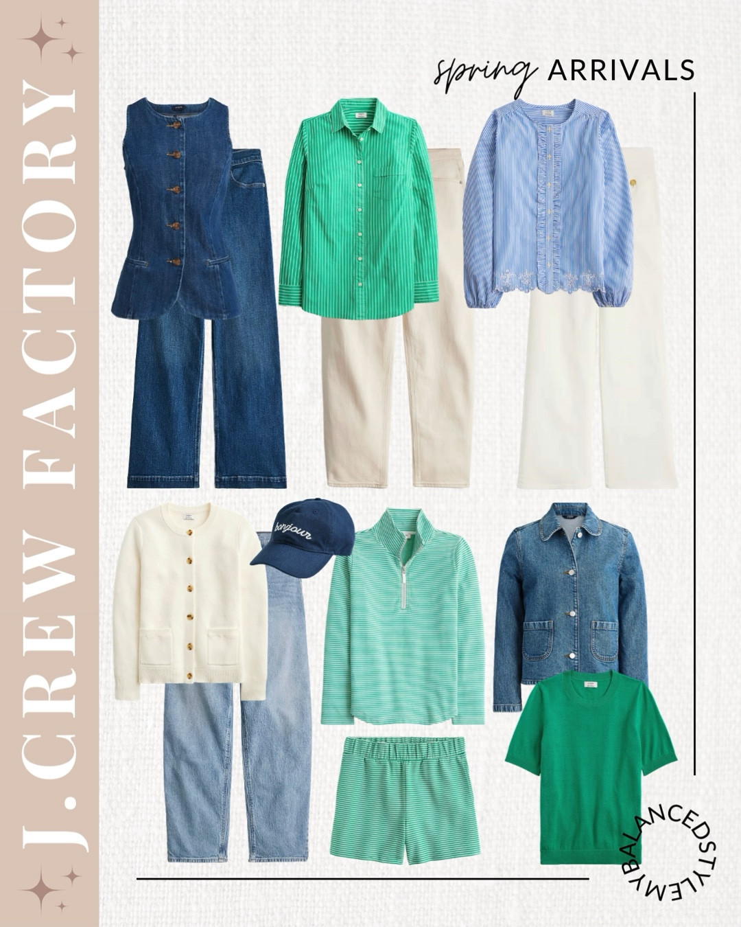 J.Crew Factory spring arrivals

spring outfit ideas
lightweight denim looks
pastel layering pieces
linen pants outfits
floral midi dresses
neutral basics wardrobe
casual chic everyday style
spring athleisure outfits
woven texture accessories
white sneakers street style

#LTKSaleAlert #LTKootd #LTKSeasonal