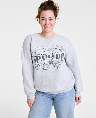 Macy's Thanksgiving Day Parade 2025 Men's and Women's Light Heather Grey Crewneck Sweatshirt, Mac... | Macy's