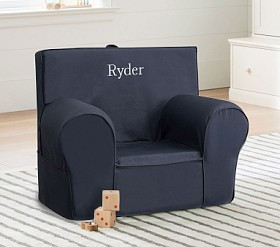 Anywhere Chair®, Dark Blue Twill | Pottery Barn Kids
