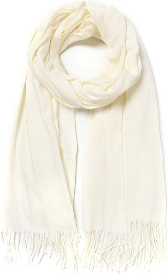 Cindy & Wendy Large Soft Cashmere Silky Pashmina Solid Shawl Wrap Scarf for Women | Amazon (US)