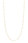 Click for more info about 14K Gold Enamel Chain Necklace