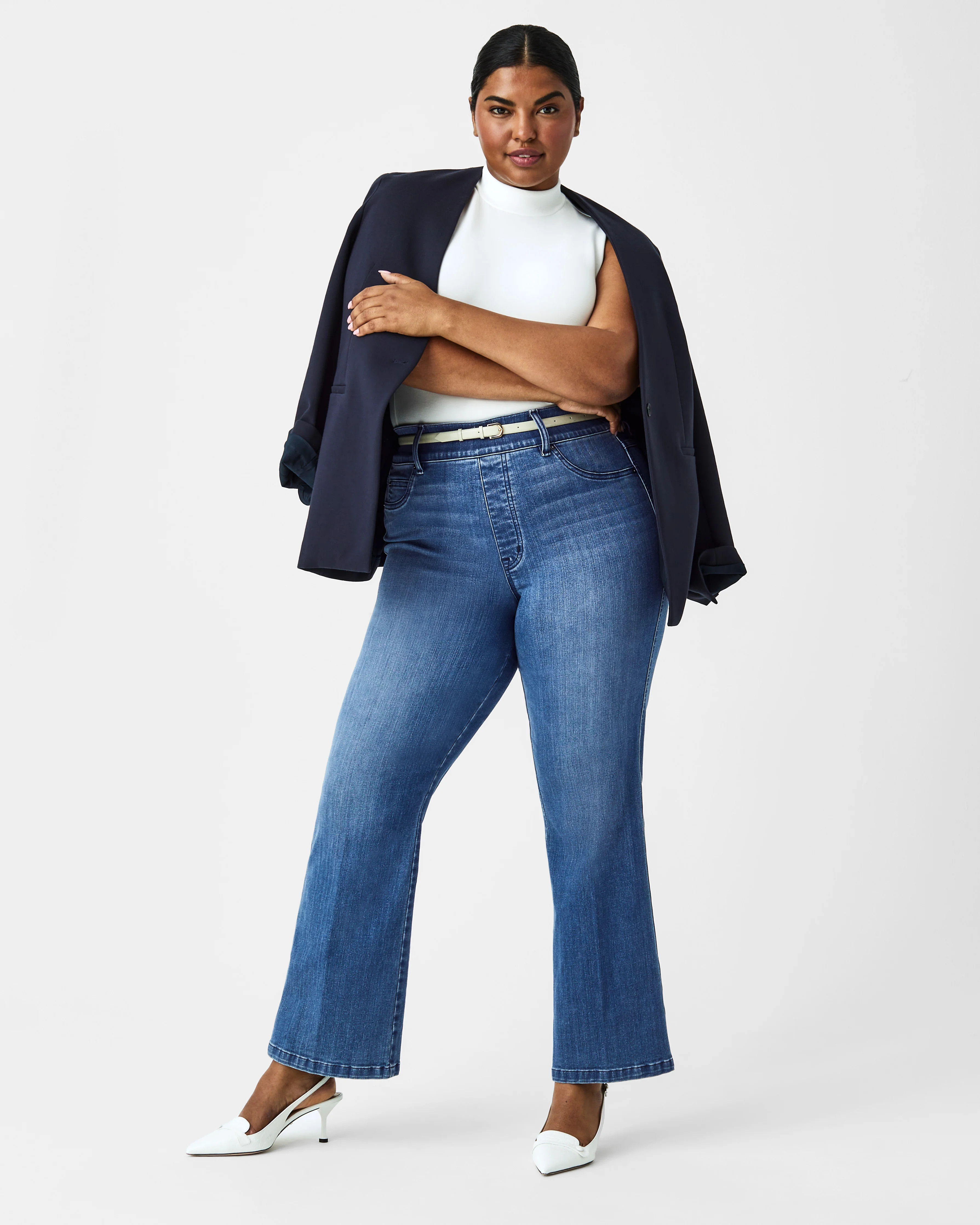 Kick Flare Jeans, Vintage Indigo | Spanx
