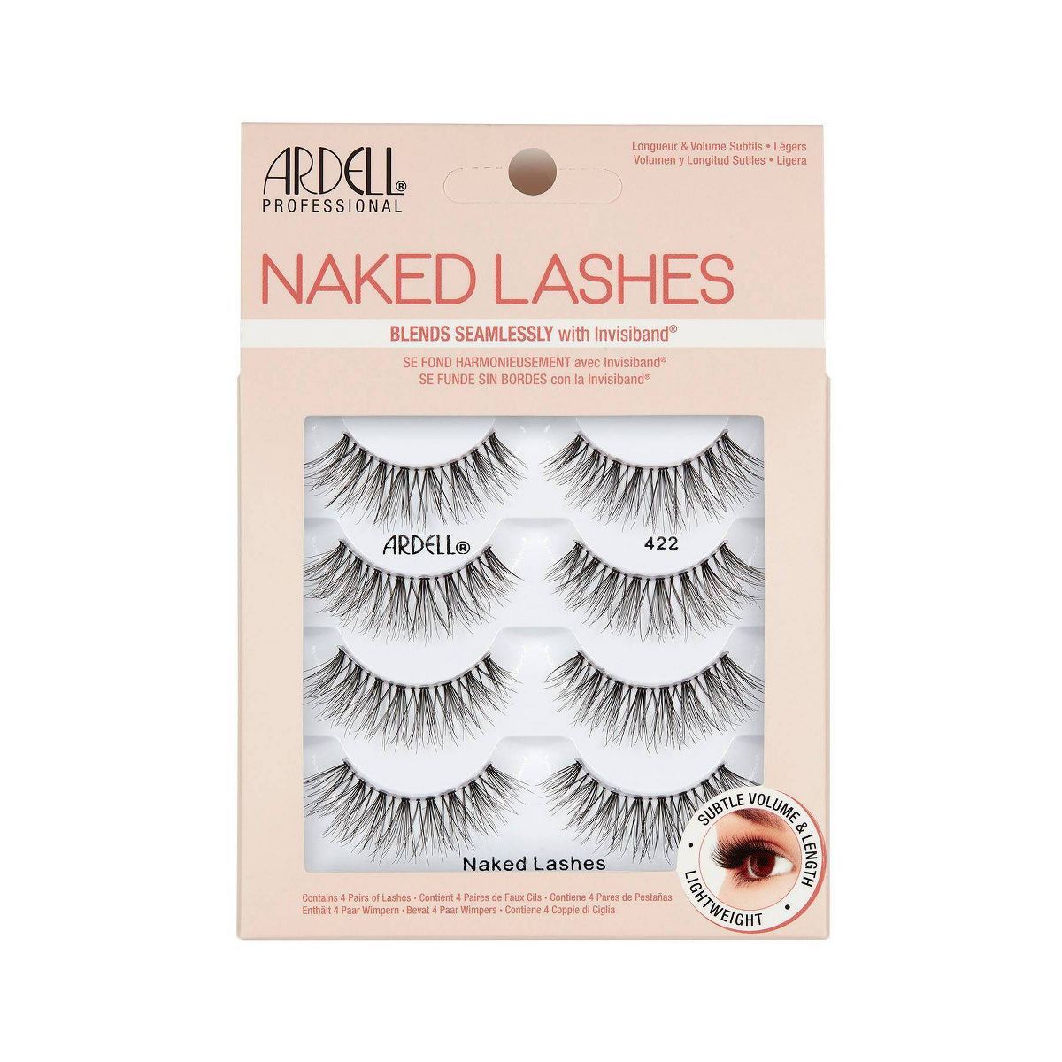 Ardell Naked No.422 False Eyelashes - 4 Pairs | Target