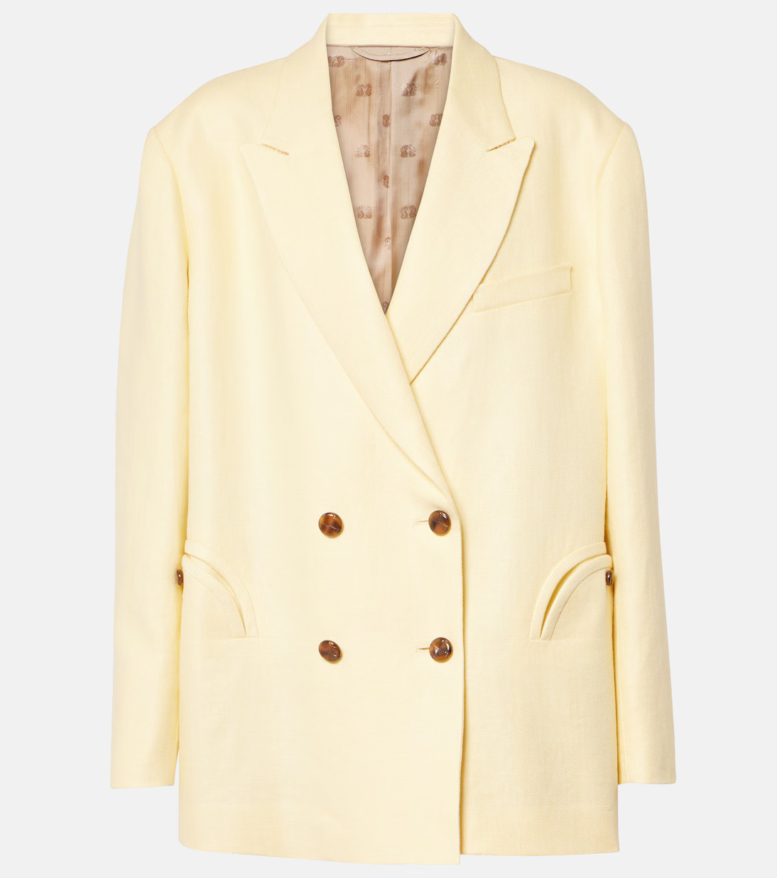 Clarity Nightbreak linen blazer | Mytheresa (UK)