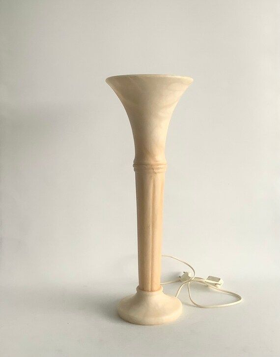 Alabaster Table Lamp  Santa Rita  Floor Lamp  Inverted - Etsy | Etsy (US)