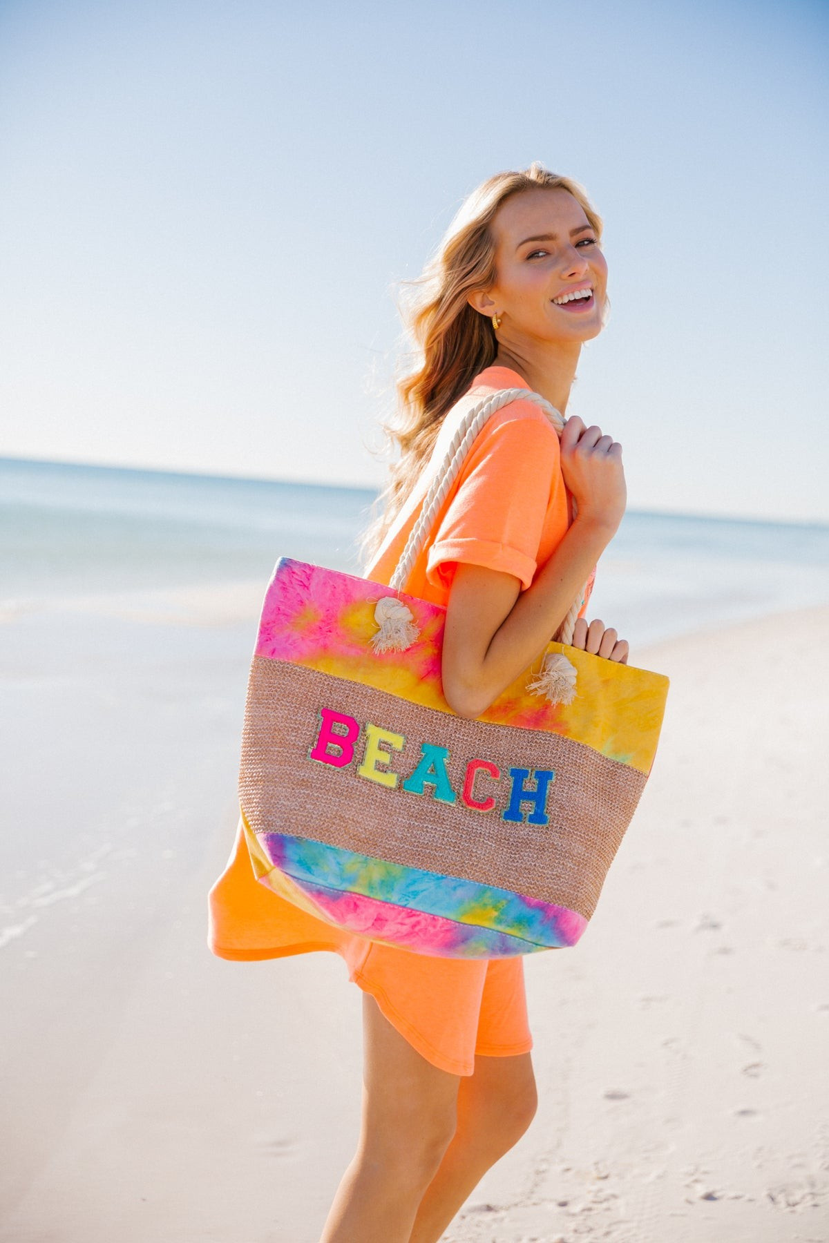TIE DYE BEACH BAG | Judith March