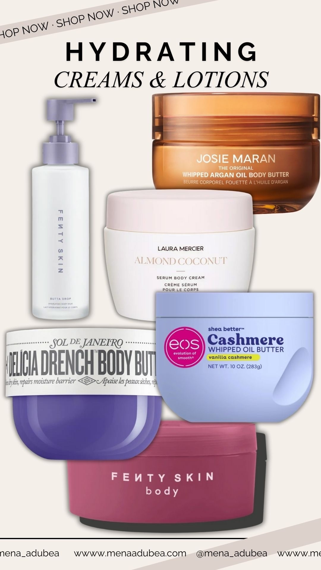 Skin hydration and glow is a must, linked some of my favorites and most used. 