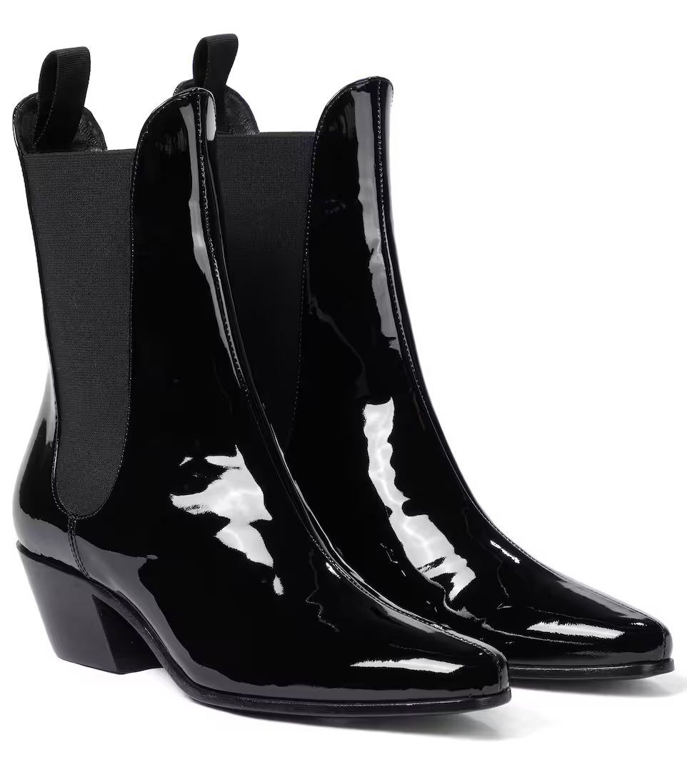 Saratoga patent leather ankle boots | Mytheresa (US/CA)