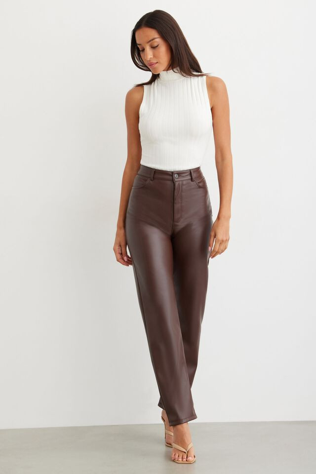 Tilly Mock Neck Tank Top | Dynamite Clothing