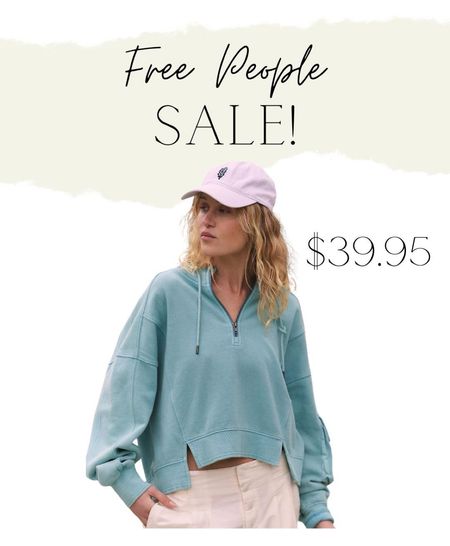 🚨SALE ALERT 🚨 on this super cute 1/2 zip intercept pullover by Free People! #freepeople #freepeoplesale #ltksale #salealert #fpmovement 

#LTKsalealert #LTKfitness