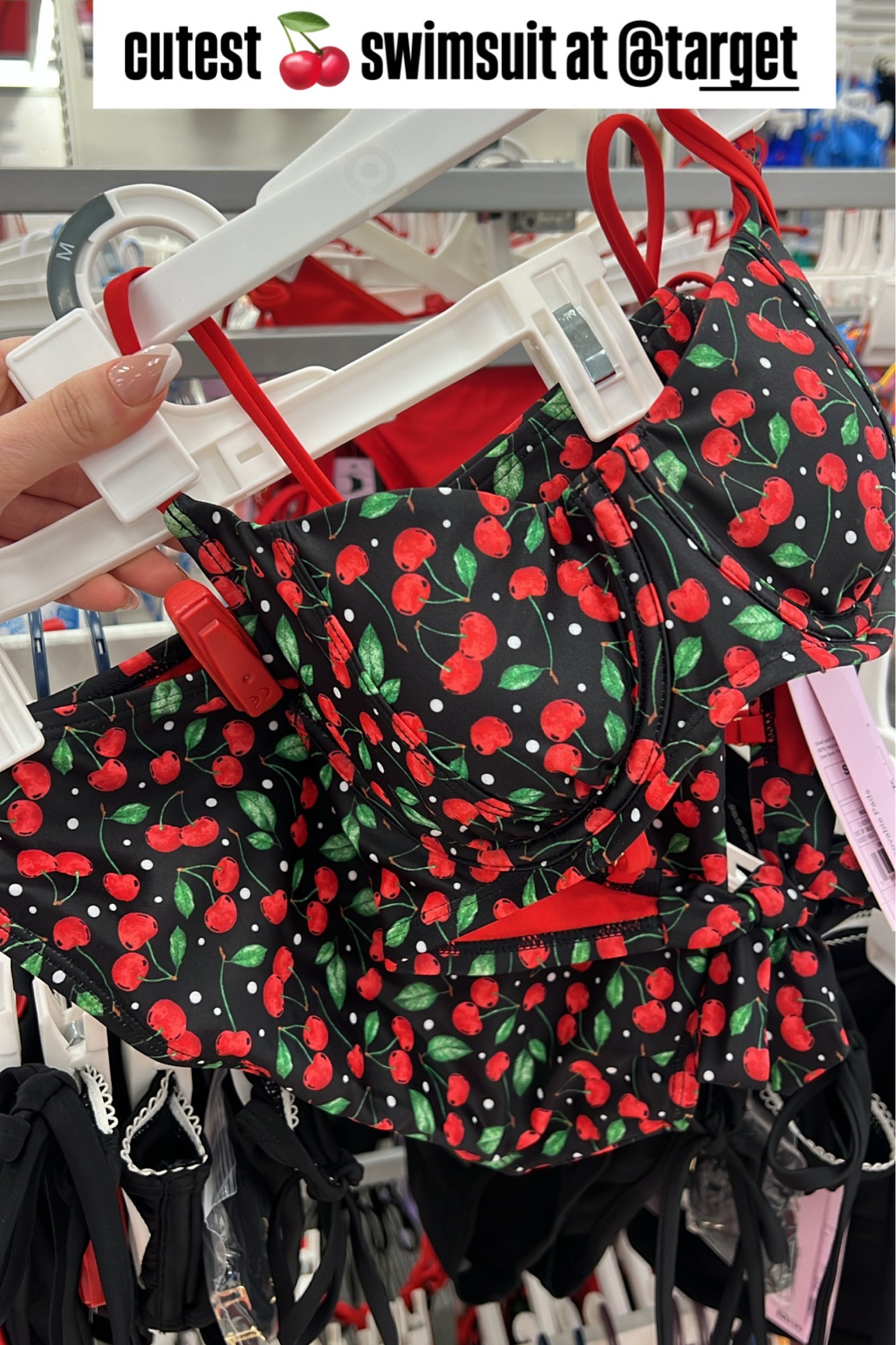 TARGET | cherry swimsuit 