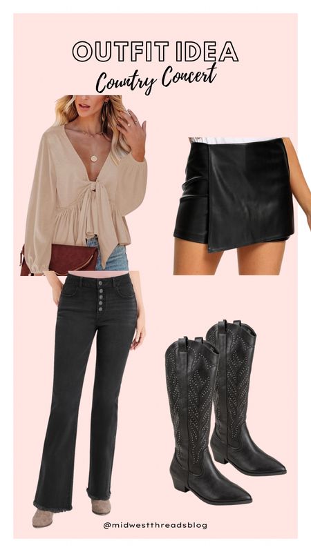 Country concert outfit, rodeo outfit, outfit ideas, amazon outfits, western outfit 

#LTKstyletip #LTKunder50 #LTKFestival