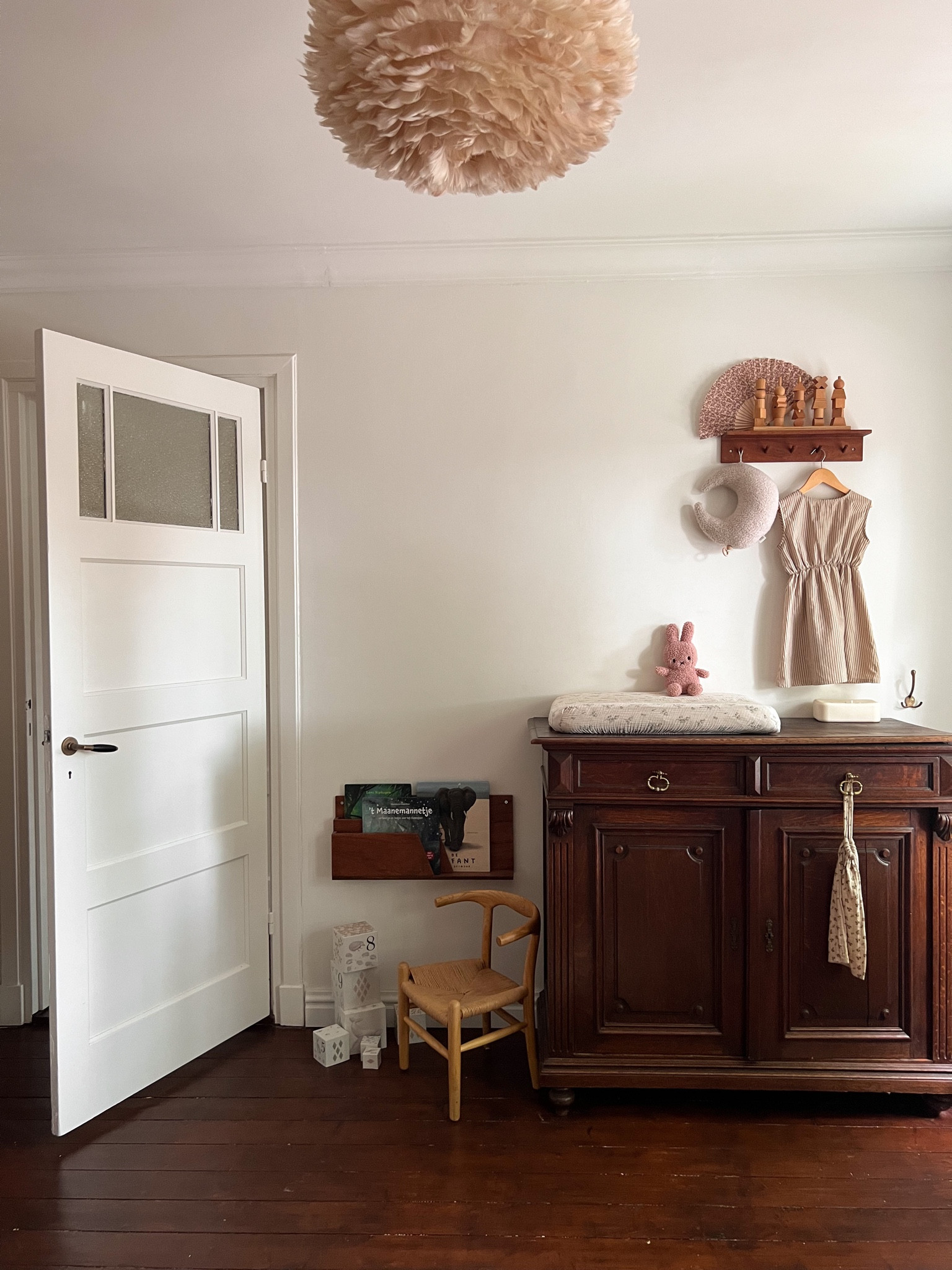 Kid’s room corner inspirations 

wall shelf, H&M home, Miffi cuddly toy, de Bijenkorf, Hanging lamp made of feathers, WestWing, children’s chair, Netherlands. 

#LTKfamily #LTKhome #LTKkids