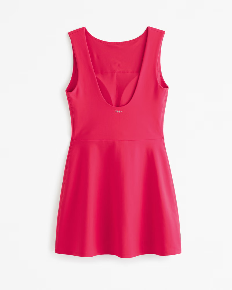 YPB sculptLUX Slash Mini Dress | Abercrombie & Fitch (US)