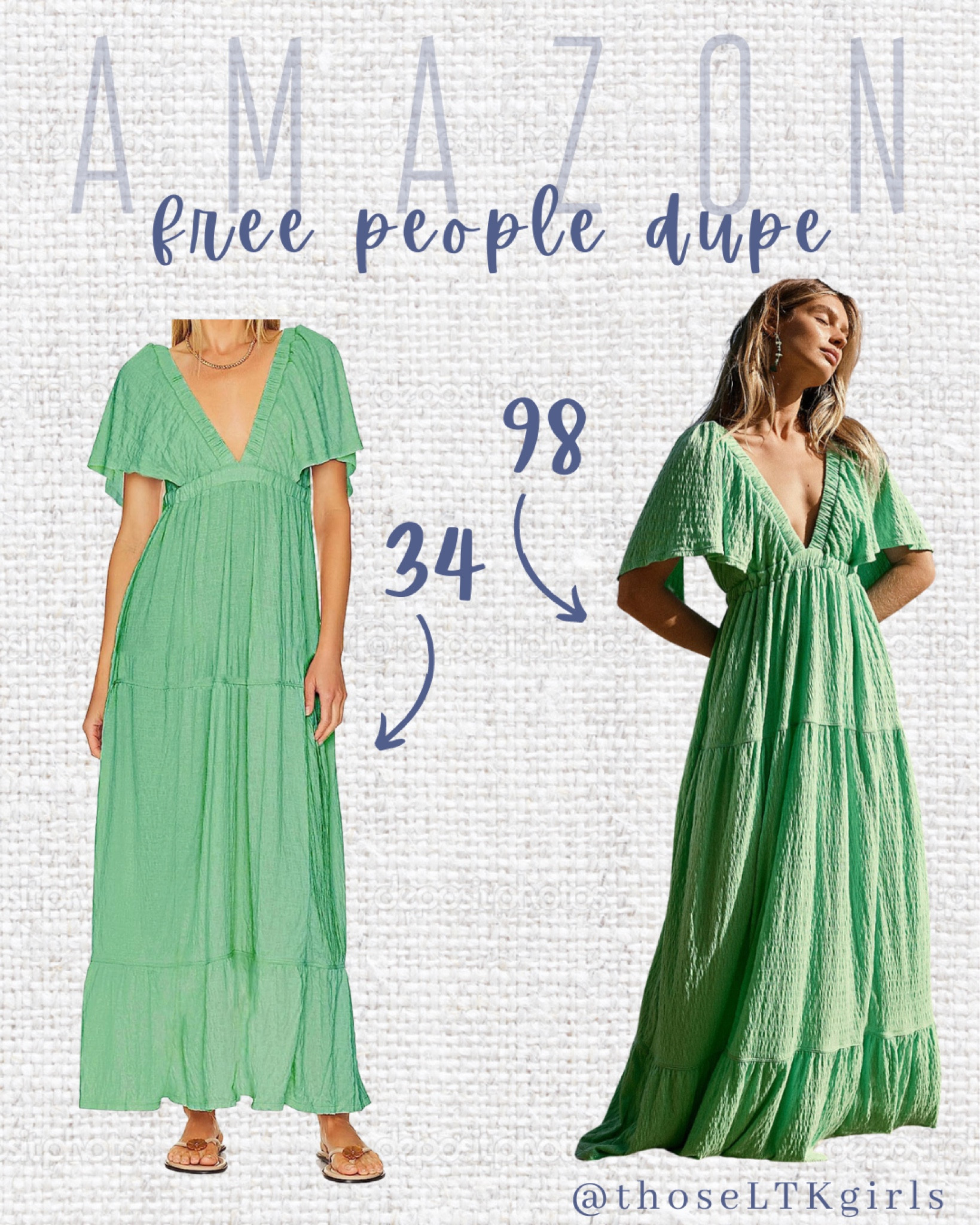chinese dress ladies Cherry Pie Oversized Knit Maxi Dress L/XL main image 1