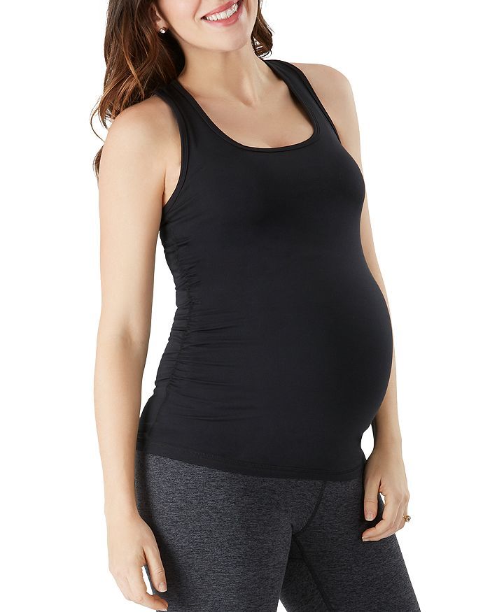 Essential Shirred Maternity Tank | Bloomingdale's (US)