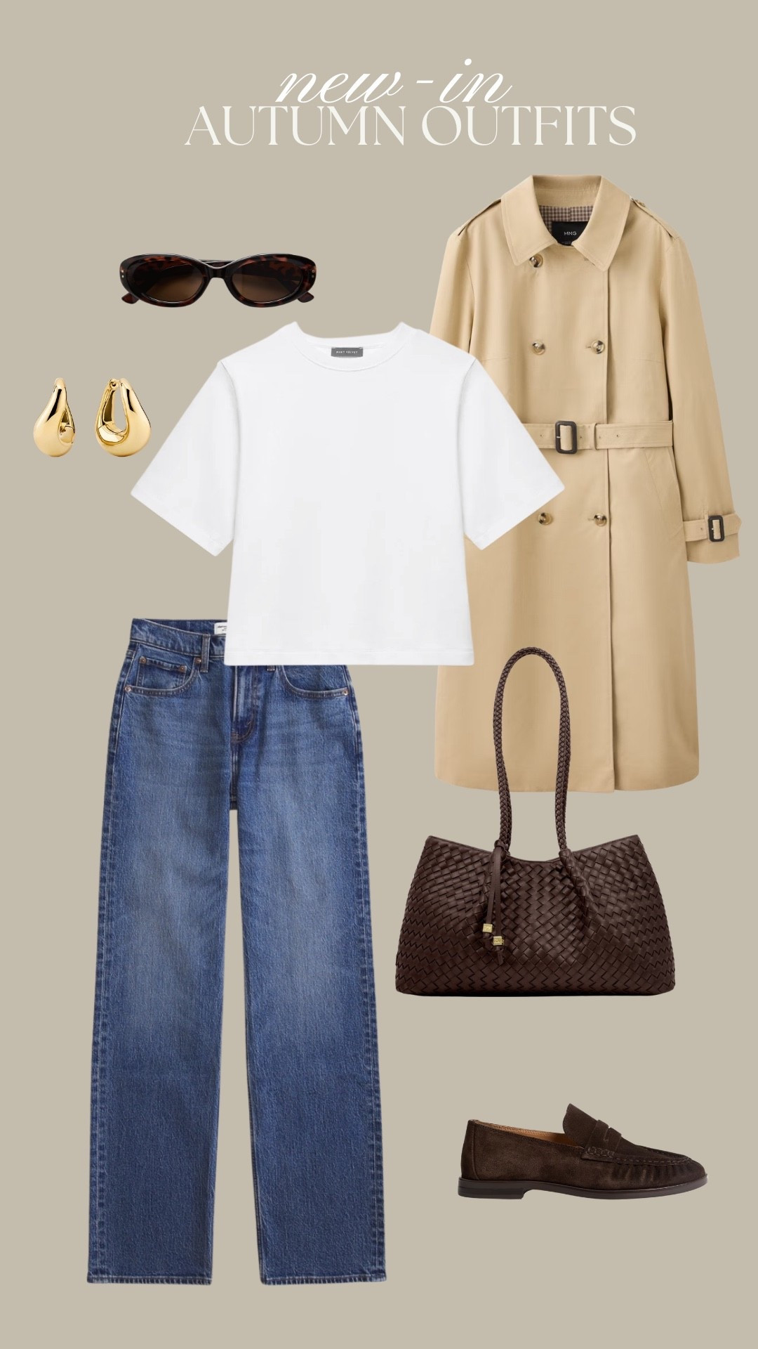 Use my Mint Velvet Discount code: LAURABYRNES15 - ends 29th Sept

Autumn outfit wearing white tee, 90’s jeans, trench coat, woven tote bag and loafers🍂

#LTKuk #LTKautumn