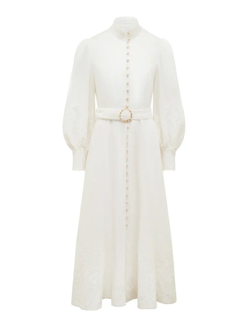 Allegra Lace Detail Dress | Forever New (AU)