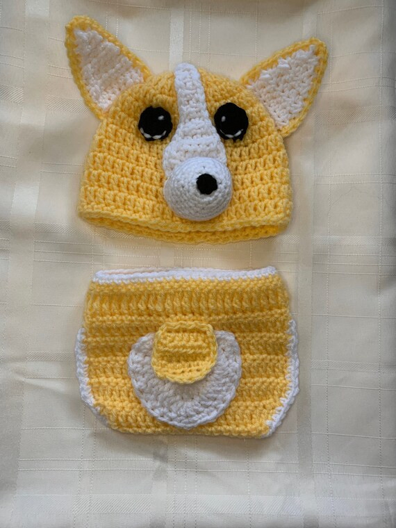 Corgi Hat, Baby Hats, Kids Hats, Crochet Hats, Knit Hats, Baby Shower Gift, Animal Hats, Dog Hats... | Etsy (US)
