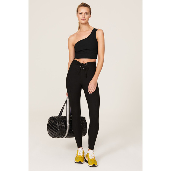 Year of Ours Ribbed 54 Sports Bra black | Rent the Runway