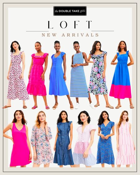 The preview collection at LOFT is the prettiest pink and blue combo! 

#LTKunder100 #LTKstyletip #LTKFind