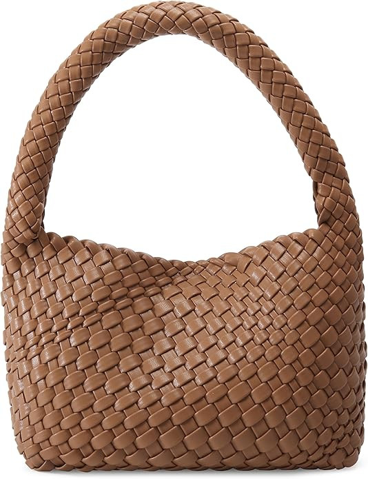 Shoulder Hobo Bags for Women,Summer Beach and Travel Mini Cute Tote Bag,Soft Vegan Leather Undera... | Amazon (US)