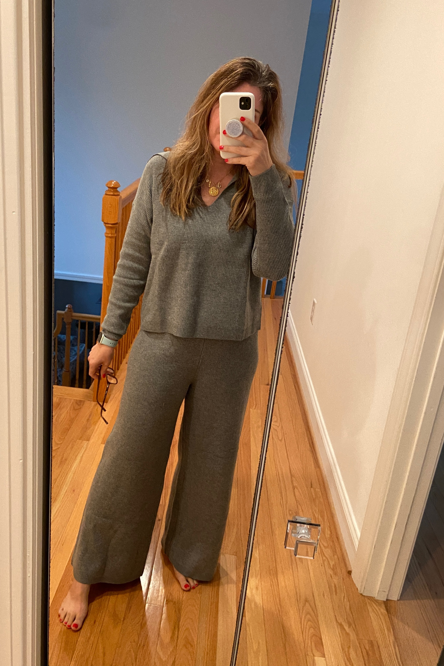 I’m calling this “hurricane chic” My favorite Target sweater set is on sale 30% off today. Perfect for travel or watching the weather channel 

#LTKsalealert #LTKSeasonal