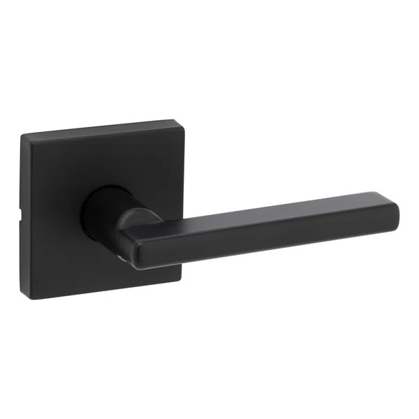 Halifax Passage Door Lever with Square Rosette | Wayfair North America