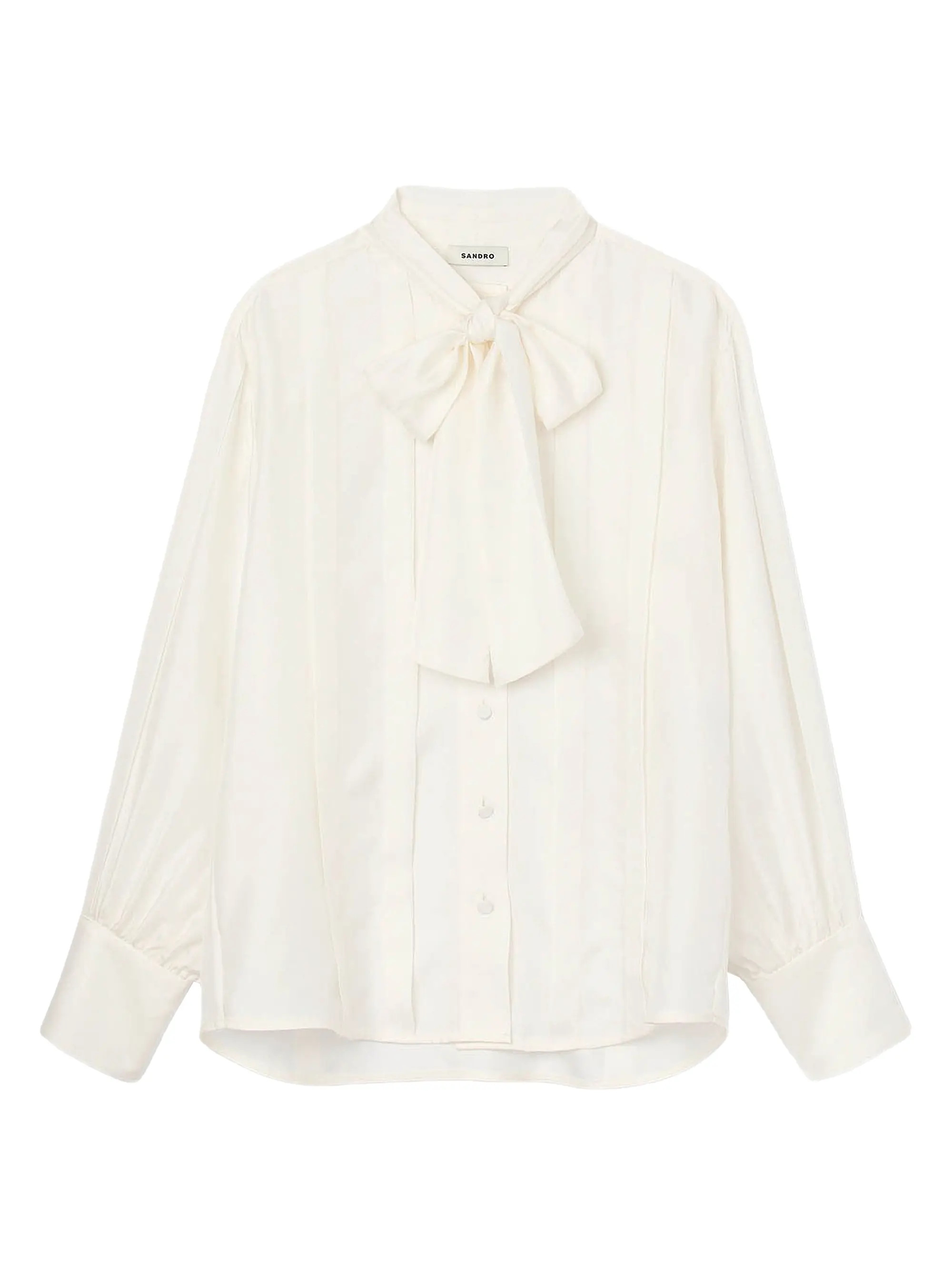 Silk lavallière shirt | Saks Fifth Avenue