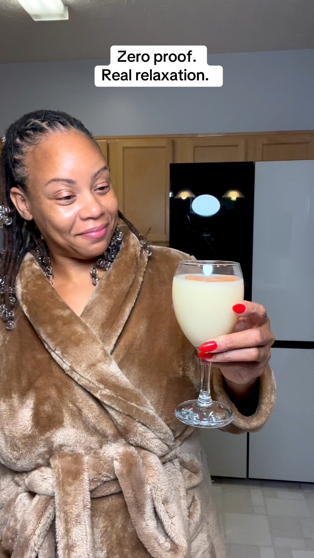 Zero proof. Real relaxation.
This is what I reach for when I want to unwind without alcohol. A few sips and I can feel the tension leave my body and my mind slow down. No buzz. No brain fog. Just calm you can actually feel.
If you're trying to relax at night without pouring a drink, this is worth trying.
#zeroproof #kava #kavadrink #nonalcoholic #alcoholalternative
#StressRelief #relaxation #calmmood #eveningroutine #winddown #soberlife #soberliving #nervoussystem #herbaldrink #plantbased

#LTKselfcare #LTKmomlife #LTKdayinmylife