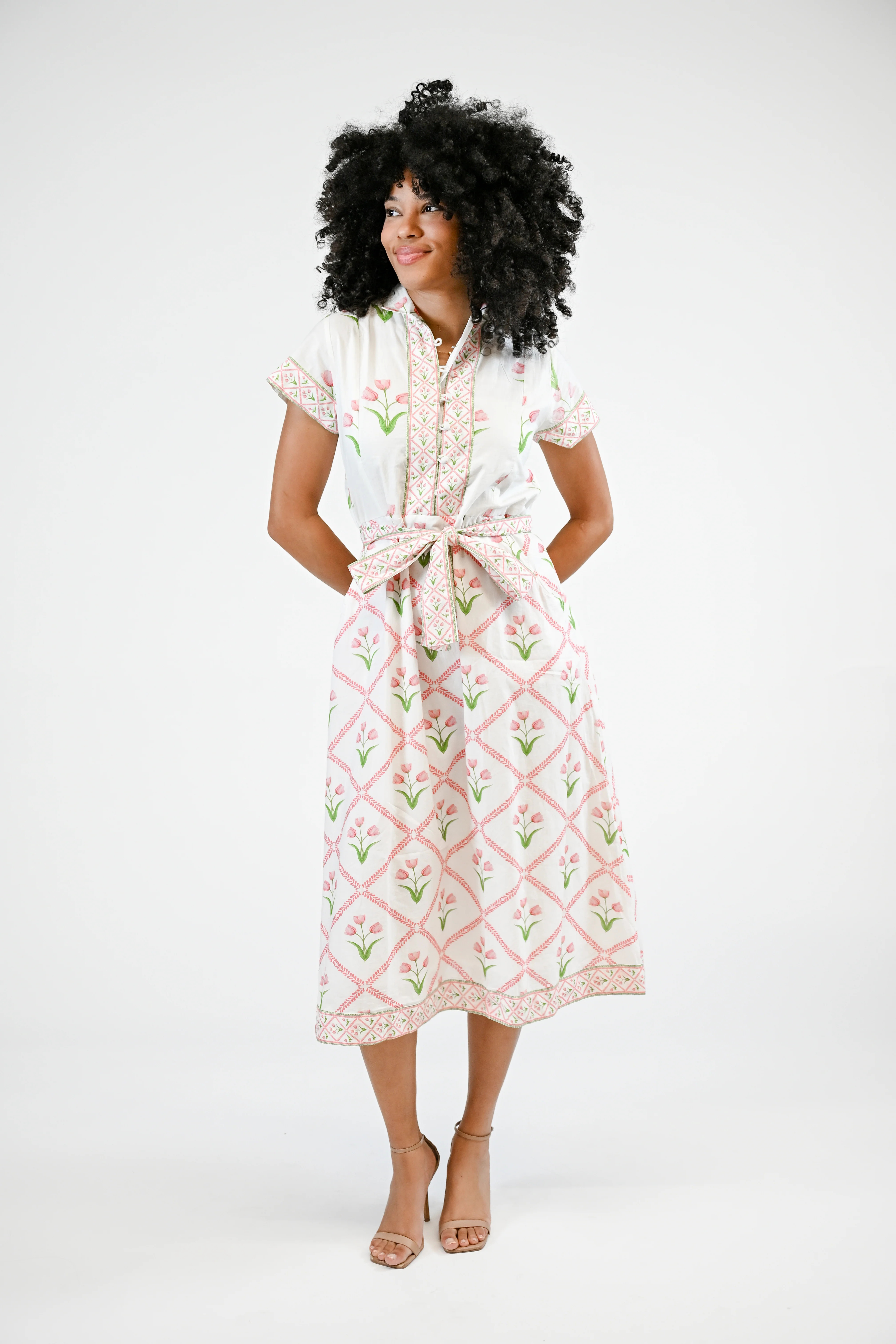 Folly Maxi SS | Pink Tulip | Victoria Dunn LLC