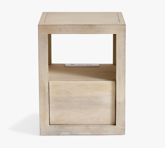 Cayman Charging Nightstand (16") | Pottery Barn (US)