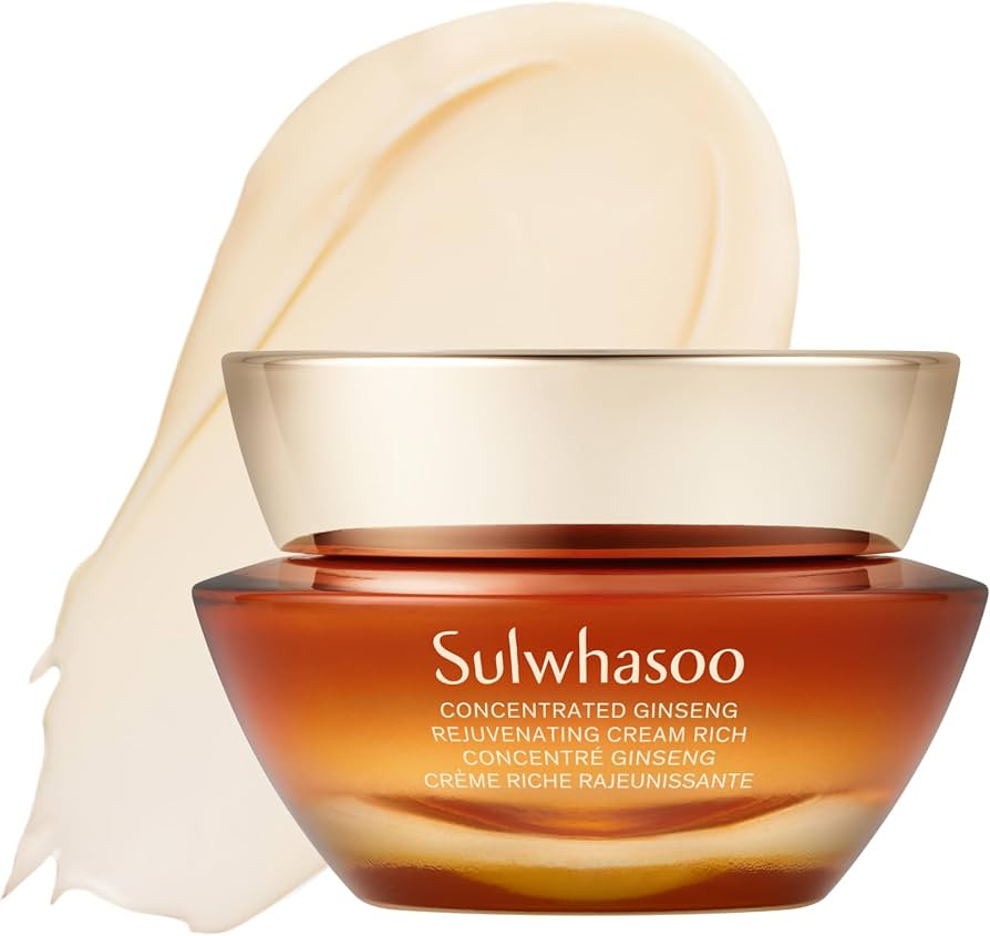 Sulwhasoo Concentrated Ginseng Rejuvenating Cream Rich | Anti-Aging Korean Face Moisturizer | Fir... | Amazon (US)