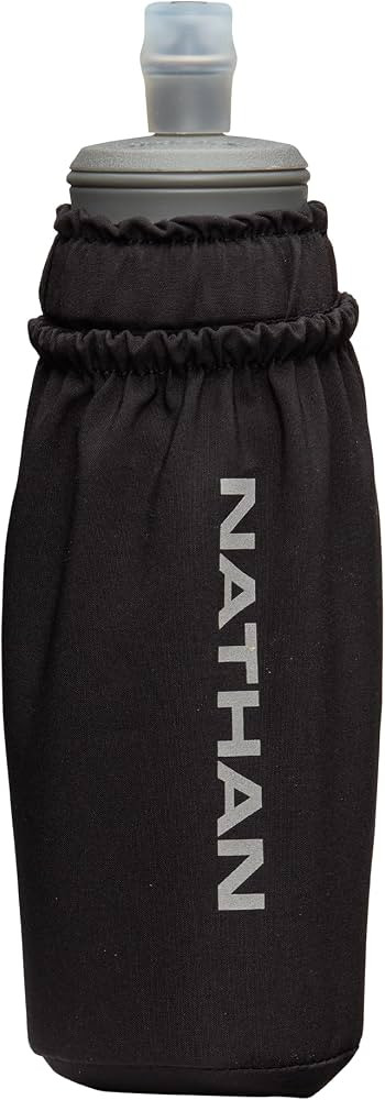 Nathan - Pinnacle 14oz Soft Flask Black/Reflective Silver OSFM | Amazon (US)