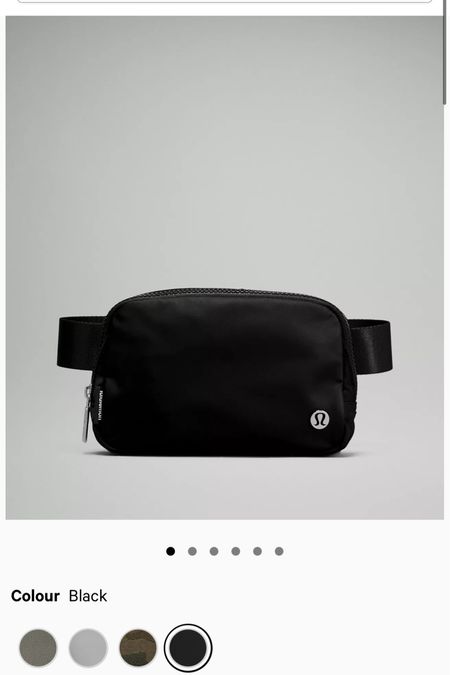 Lululemon belt bag back in stock finally!! 

#LTKSeasonal #LTKunder50 #LTKfit