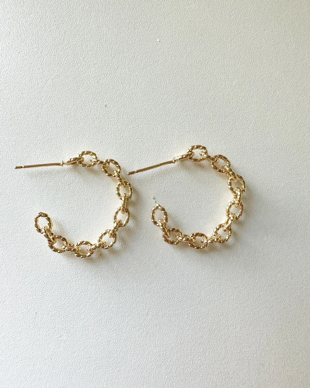 Linked Hoops | Etsy (US)