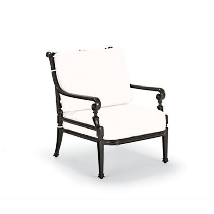 Carlisle Lounge Chair with Cushions in Onyx Finish | Frontgate | Frontgate
