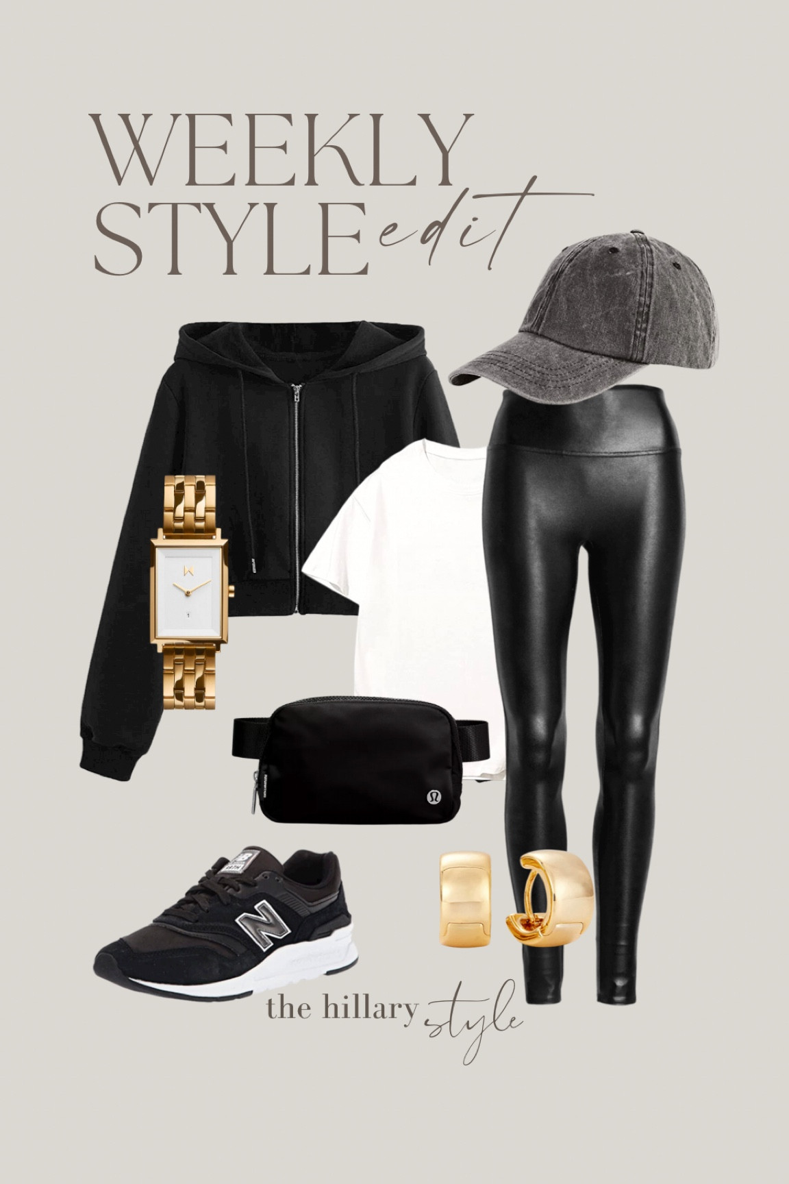 Weekly Style Edit: Transitional Outfit. An Athleisure outfit of the day for the mom on the go—school drop off, errands, workout class, shopping, etc.
Leather leggings, white tshirt, cardigan, sneaker, belt bag, baseball hat. #ootd

#LTKFind #LTKstyletip #LTKfit