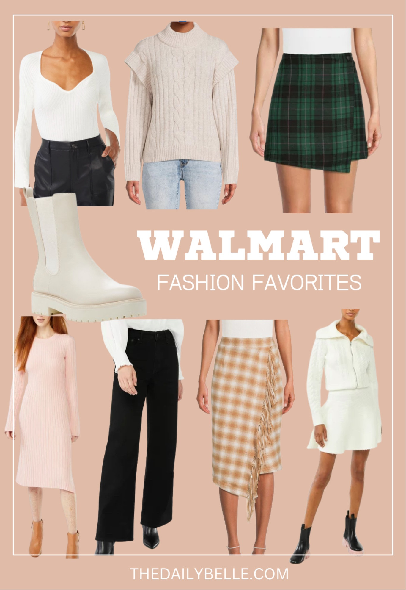 Walmart
Fashion finds 
Skirt 
Jimmy choo dupes boots
Dress
Wide leg jeans 
Bodysuit 


#LTKunder50 #LTKunder100 #LTKHoliday