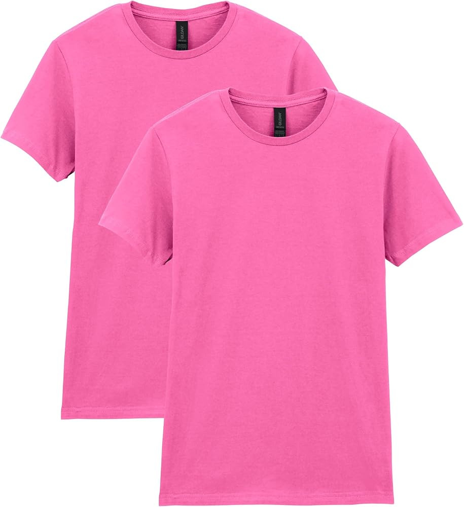 Gildan Women's Softstyle Cotton T-Shirt, Style G64000l, Multipack | Amazon (US)