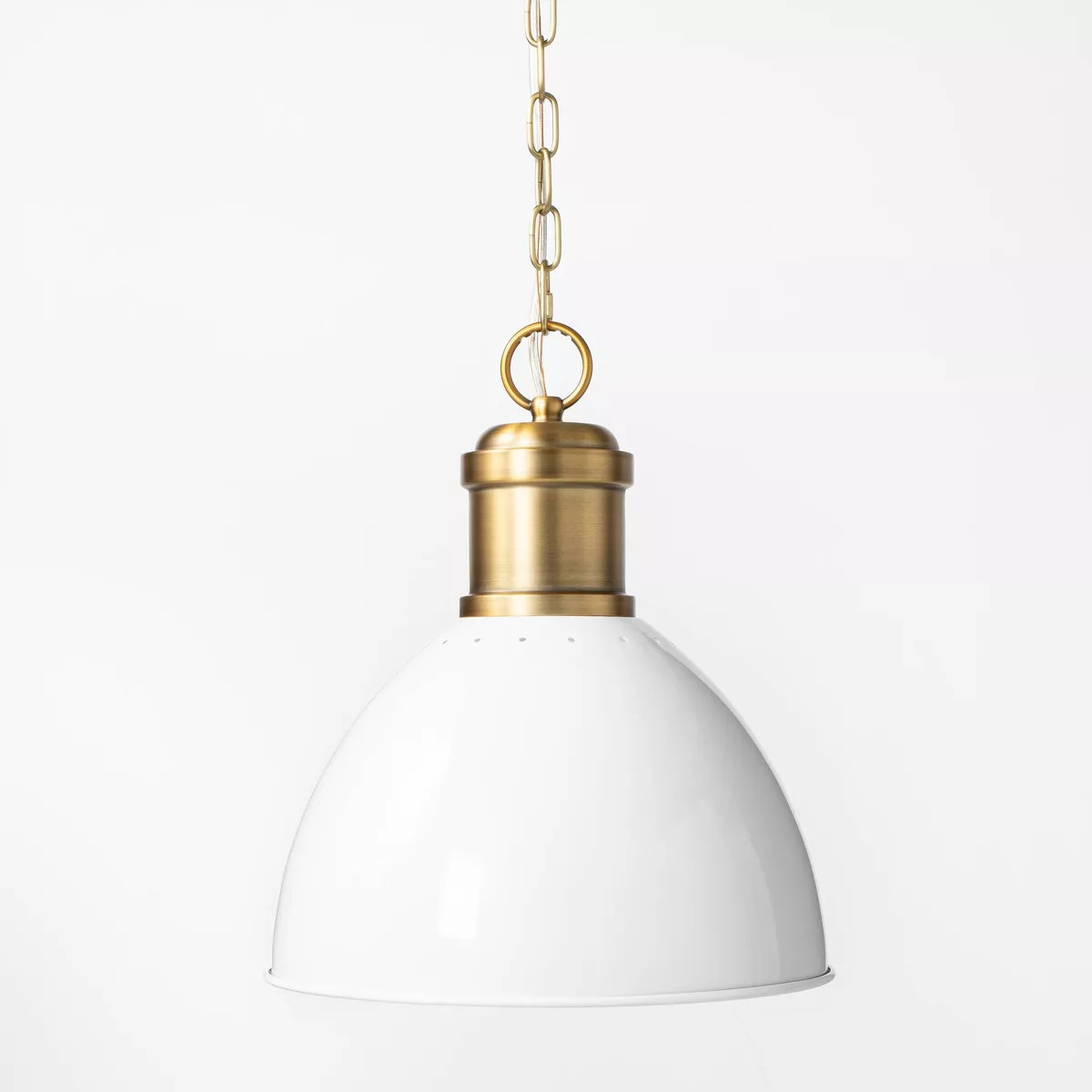 Medium Dome Metal Pendant Brass - Threshold™ designed with Studio McGee | Target